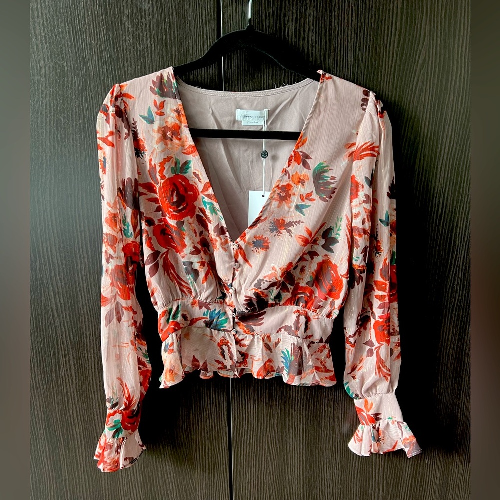 NWT Lovers + Friends Blouse